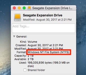 windows driver to allow seagate for mac
